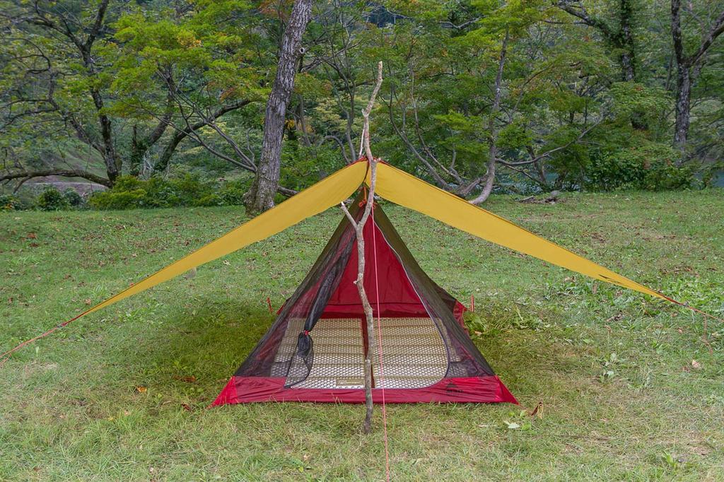 MSR Outdoor Tarp Thru Hiker 100 Wing Mountain Climbing Japanese 37017 (for 2-3 People) [Authentic Product]