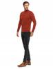 Men's Sweater Elegant Classic Turtleneck Fashionable Long Sleeve MORAJ XXL beige