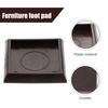 12 Pcs Carpet Fixed Casters Area Rugs Wear-resistant Furniture Coasters Bed Stoppers Household Chair Wheel Plastic Small