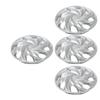 4 Pcs 13 Inch Wheel Hubcap Covers Silver Wheels Rim Cover Hub Caps for Cars Trucks Vans