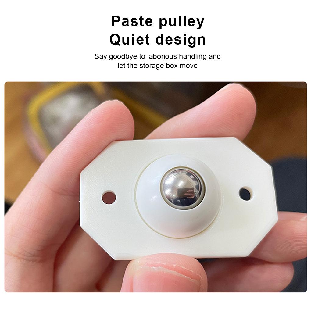 Самоклеящийся ролик 360 градусов липкий шкив ящик для хранения шкаф мусорные колеса портативный паста поворотный ролик аксессуары