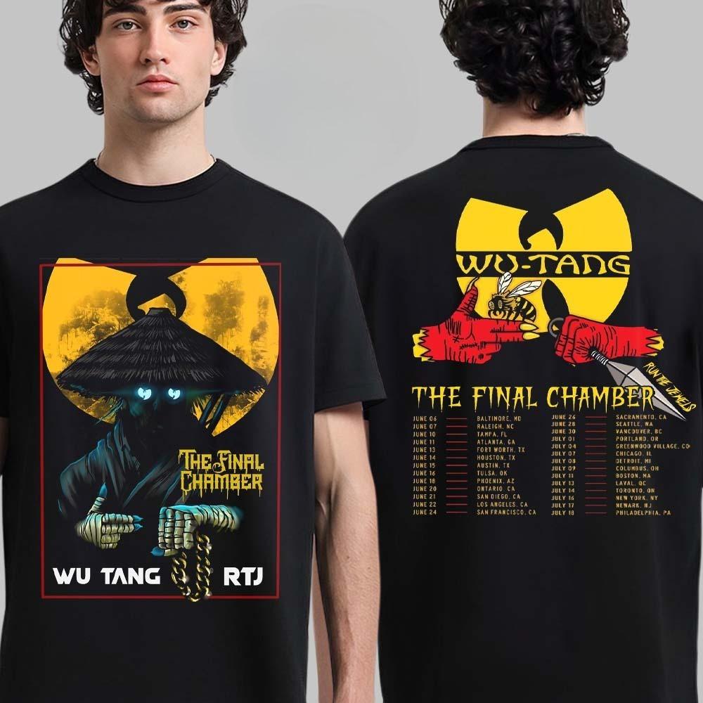 Редкий Клан Тан Балтимор Мэриленд 2026 Постер Места Проведения В CFG Bank Arena 6 Июня Артворк Killer Bee Унисекс Футболка