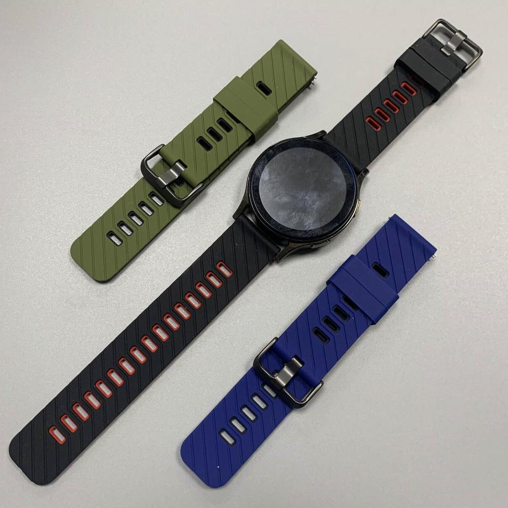 22-мм силиконовый ремешок для HUAWEI WATCH 5 4pro/GT6 5 Pro/GT 5 6 4 3 46мм Runner Ultimate Браслет Спортивные ремешки Аксессуары