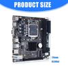 Материнские платы B75M-I Mini-ITX с поддержкой ОЗУ DDR3, с поддержкой M.2 NVMe, для процессоров LGA 1155 для быстрой передачи данных