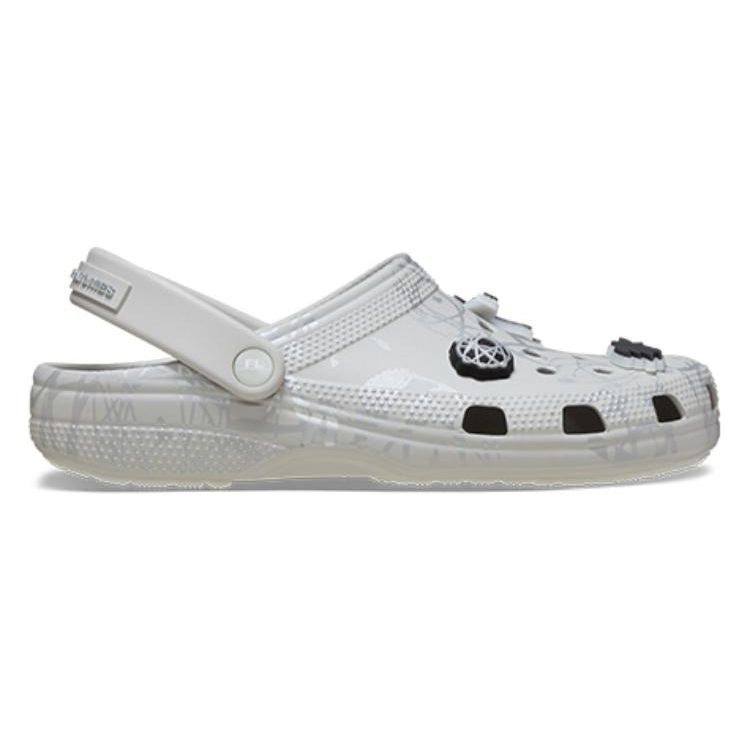 Futura Laboratories x Crocs Classic Clog Жемчужно-белые Унисекс Кроссовки 209622-101