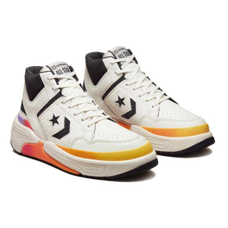 Converse Weapon CX Mid Gradient Unisex Sneakers White Egret Storm-Wind A00655C