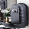Wall-Mounted Metal Outdoor Anti-Theft Key Storage Lock Box