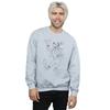 Disney Mens Goofy Classic Baseball Sweatshirt