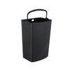 Supercloud Stainless Steel Foot Pedal Medical Trash Can with Lid, 9L