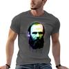 Fyodor Dostoevsky Urban Grunge Painting Rainbow Spectrum TShirt Soft AntiShrink Cotton Tee