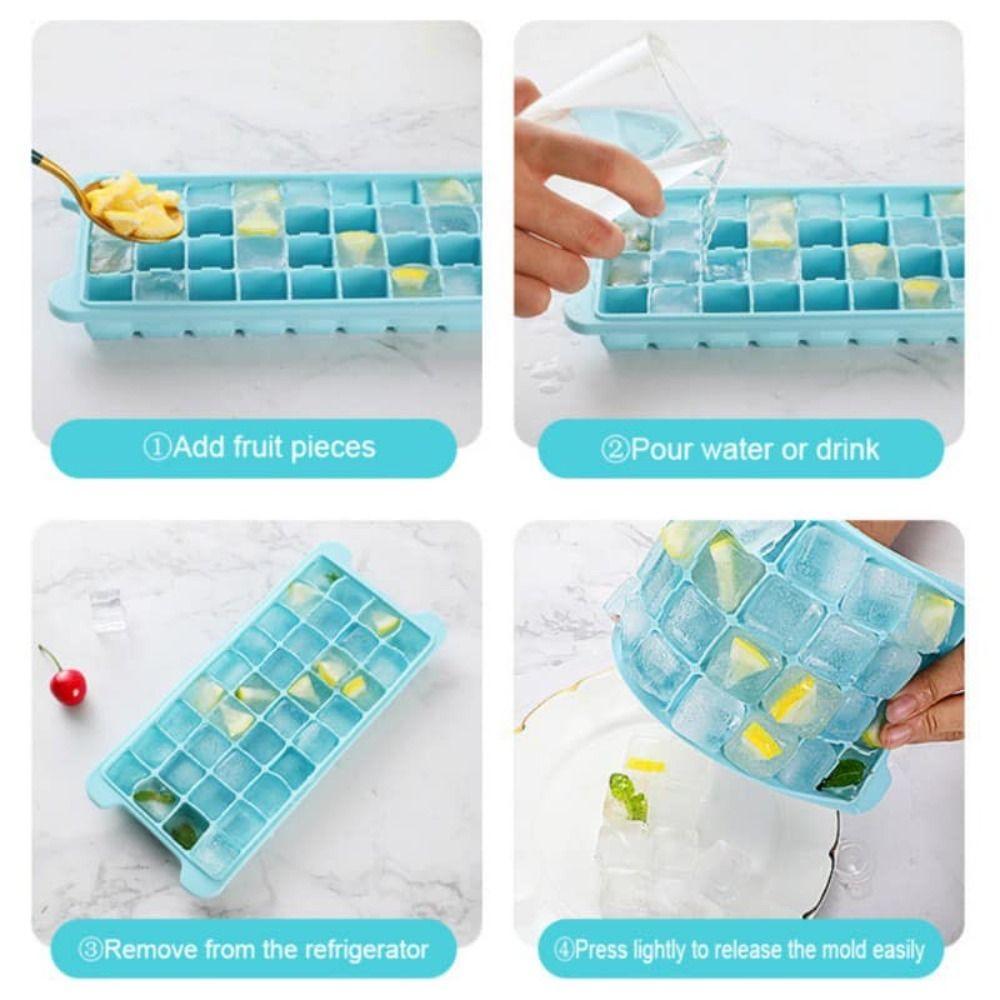 Easy To Rinse DIY Ice Moulds 36grids Ice Tray Ice Box High Quality Ice Block Mold