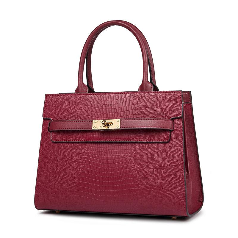 Кожаная женская сумка-мессенджер большой вместимости, новая, для通勤, из коровьей кожи