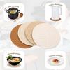 4Pcs Trivets for Hot Dishes Hot Pots And Pans Thick Heat Resistant Placemats Hot Plate Mats Kitchen Coaster for Table Countertop