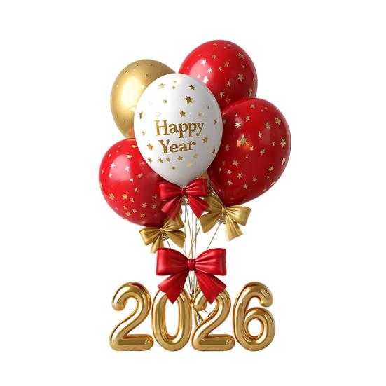 1/2 листа Наклейка на окно к Новому 2026 году Съемная Водонепроницаемая Статическая Наклейка на стекло С Новым годом Праздничное Фестивальное Украшение Декаль