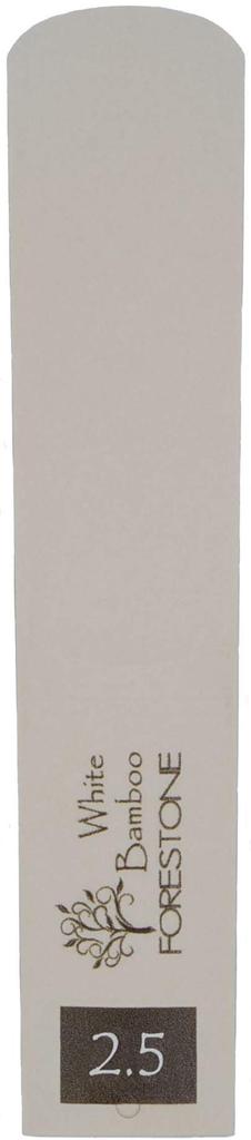 Трость для баритон-саксофона Forestone, Белый бамбук [Жесткость]: 2.5]