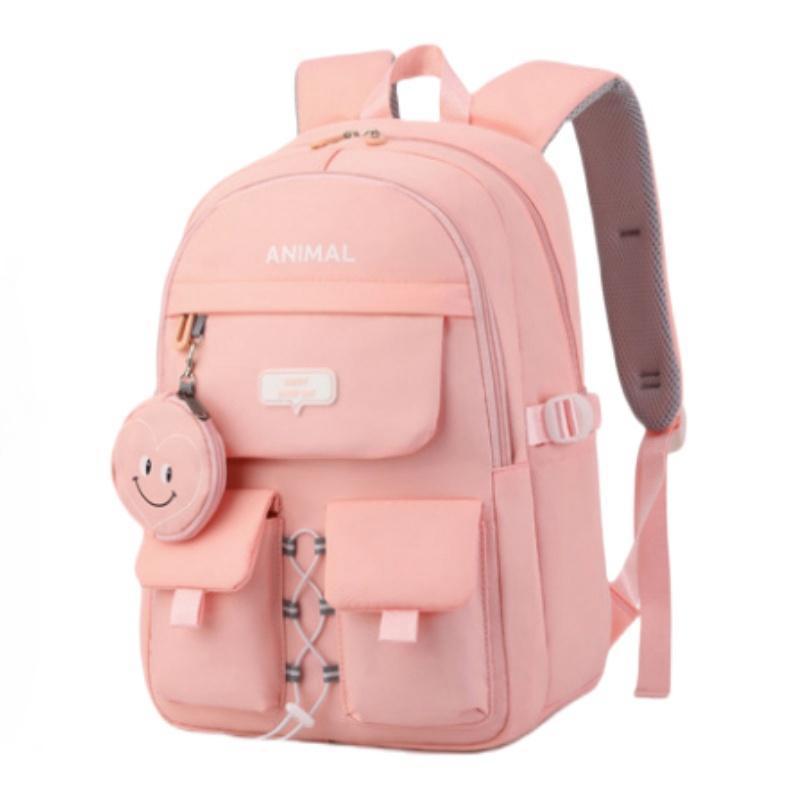 JLD новые высококачественные нейлоновые износостойкие школьные сумки для школьников младших классов, модные однотонные сумки, большой вместительный рюкзак для девочек-подростков