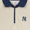 MLB Свитшот New York Yankees Унисекс Кремовый 3FMTV1244-50CRD