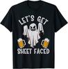 Футболка унисекс Let'S Get Sheet Faced Boo Beer Halloween