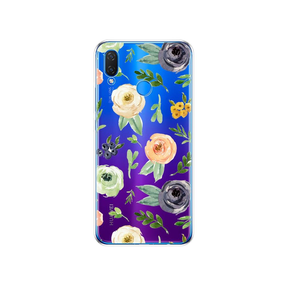 Чехол для телефона Huawei Nova 3 3i 3e, мягкий силиконовый чехол TPU для Nova3 Nova3i INE-LX2 INE-LX9, защитный чехол на все 360 градусов