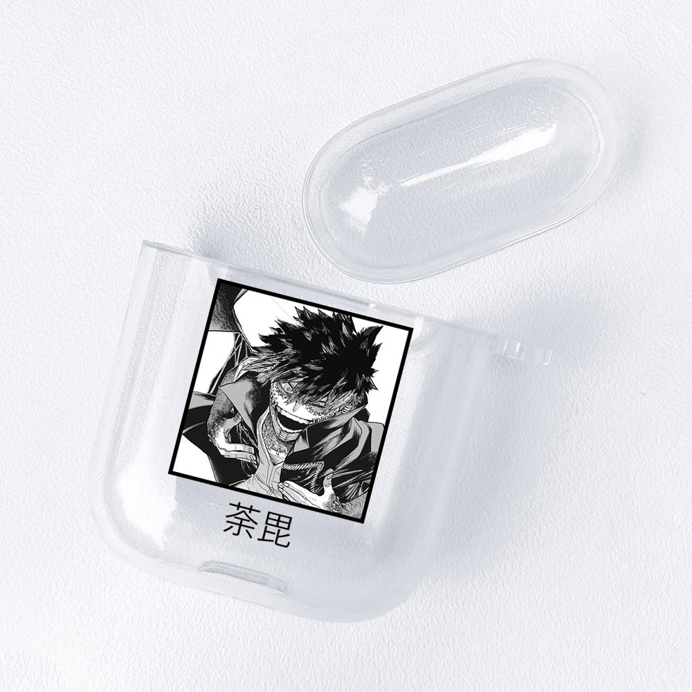 Аниме My Hero Academy фигурки прозрачный чехол для Airpods Funda Airpods 2/1 чехол Boku No Hero Academy мягкий чехол из ТПУ