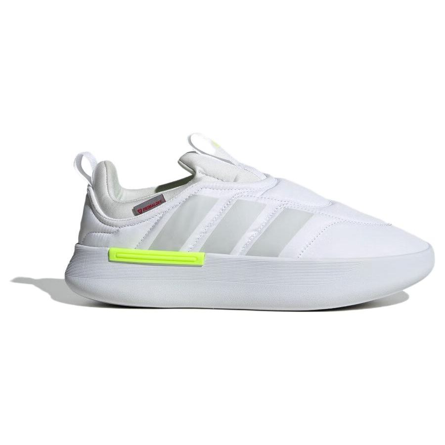adidas Ткань Adipuff Удобные Универсальные Низкие Повседневные Кроссовки Унисекс Белый IF4230