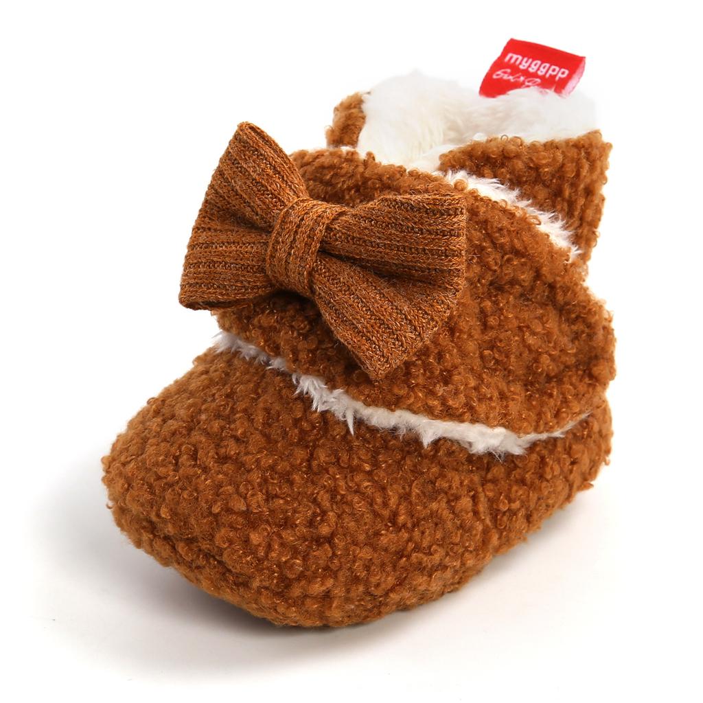 MYGGPP Autumn and Winter Baby Boots Baby Cotton Shoes Baby Shoes Toddler Shoes Warm Shoes