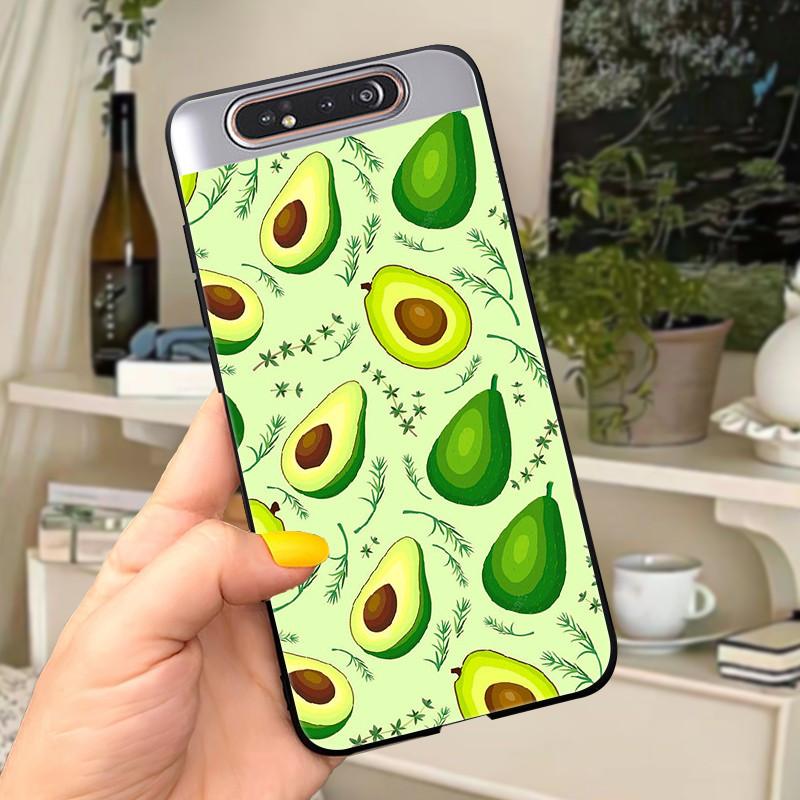 Case For Samsung A80 Case Soft Silicone Cartoon Back Cover For Samsung Galaxy A80 GalaxyA80 A 80 A805 Fundas shell Black coque