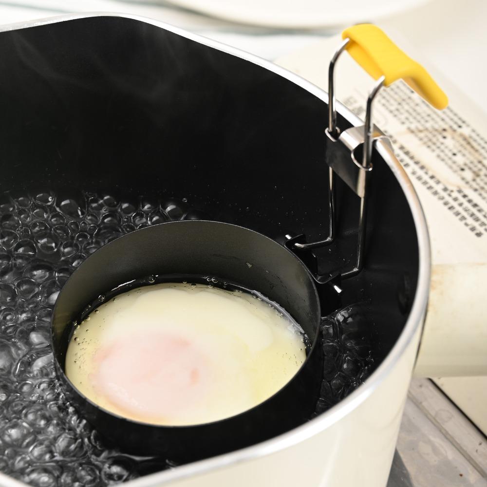 2pcs Collapsible Egg Poacher Non-stick Egg Cooker Cups Boiler Egg Mold  Hot Spring Egg