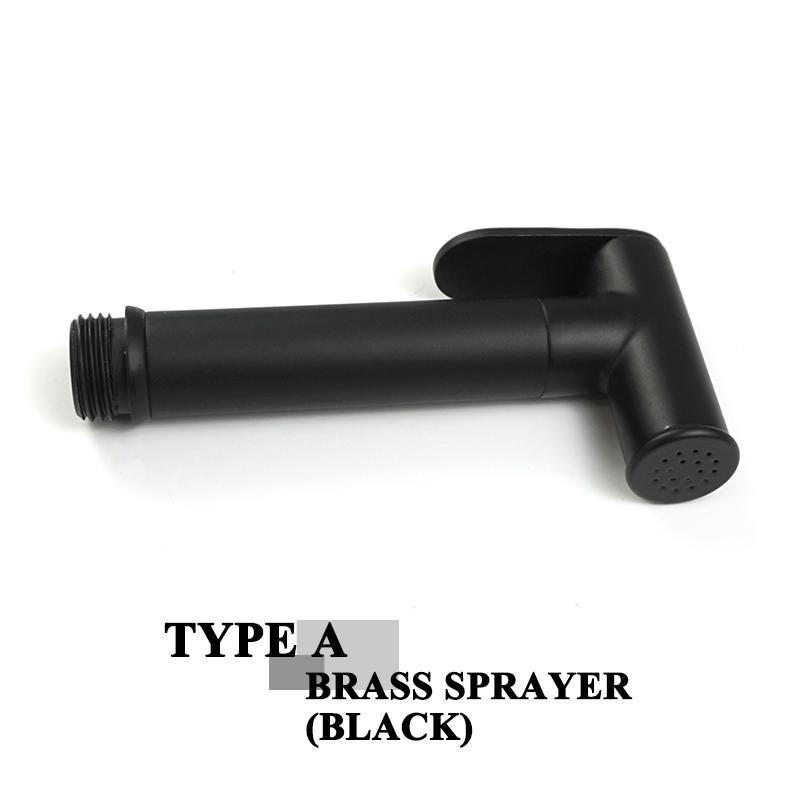 Матовый золотой черный ванная комната ручной биде спрей душевой гарнитур туалетный распылитель тканевый подгузник биде кран латунь SUS304 ручной Shattaf