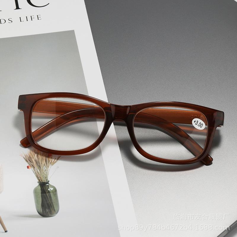 Очки для пресбиопии, мужские и женские, из смолы высокой четкости, сверхлегкие, для пожилых людей, не анти-синий, очки для чтения