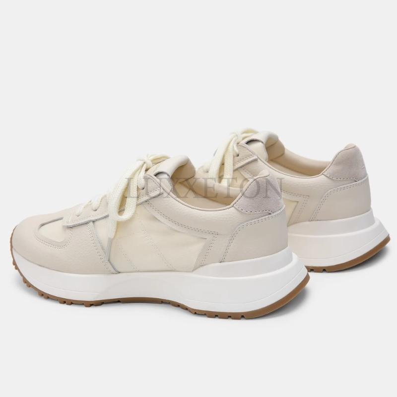 Удобная повседневная женская спортивная обувь на платформе в стиле ретро для тенниса, вулканизированная обувь для женщин, обувь на толстой подошве, на шнуровке, папины туфли