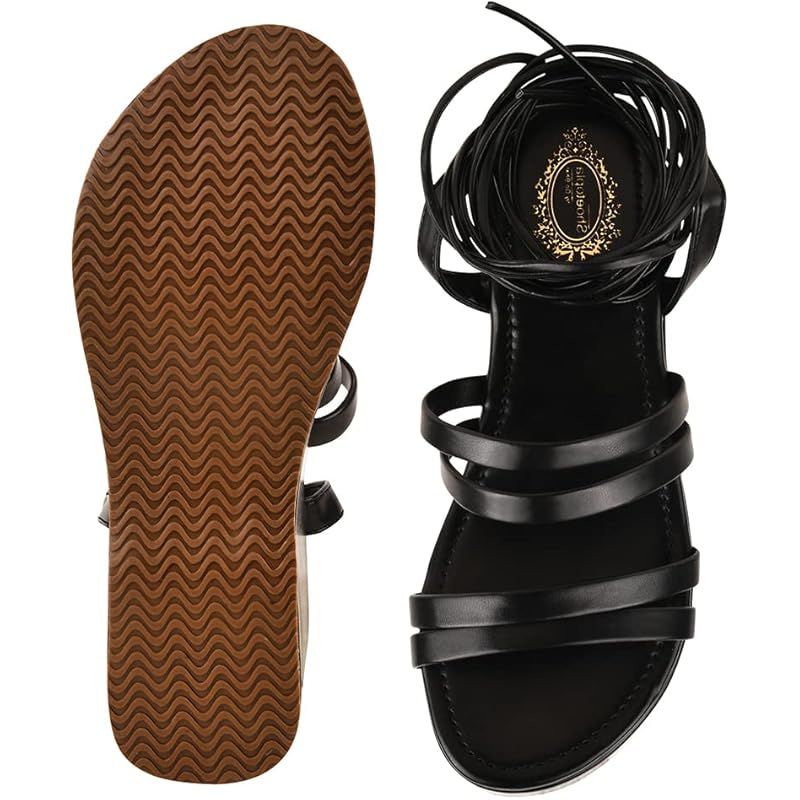 Shoetopia Retro Style Black Platform Heels For Women & Girls /Uk6