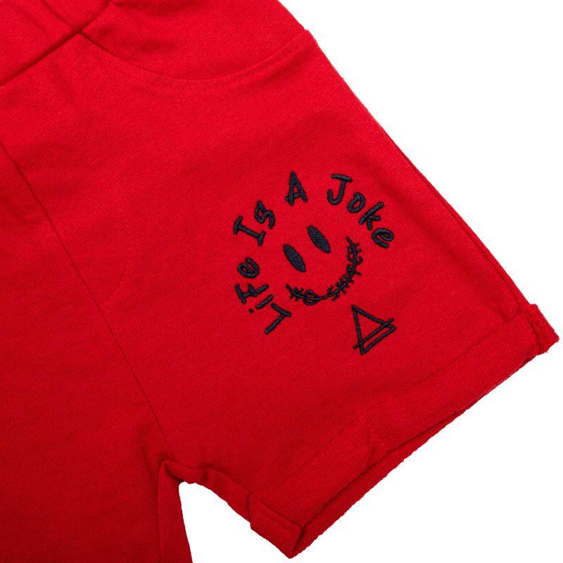 Комплект из шорт и футболки с принтом Ребенок, Малыш ELEVEN PARIS