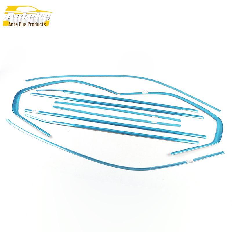 Stainless Steel Anti-Scratch Window Trim for 08-13 X5, Bright Strip Modification Accessories