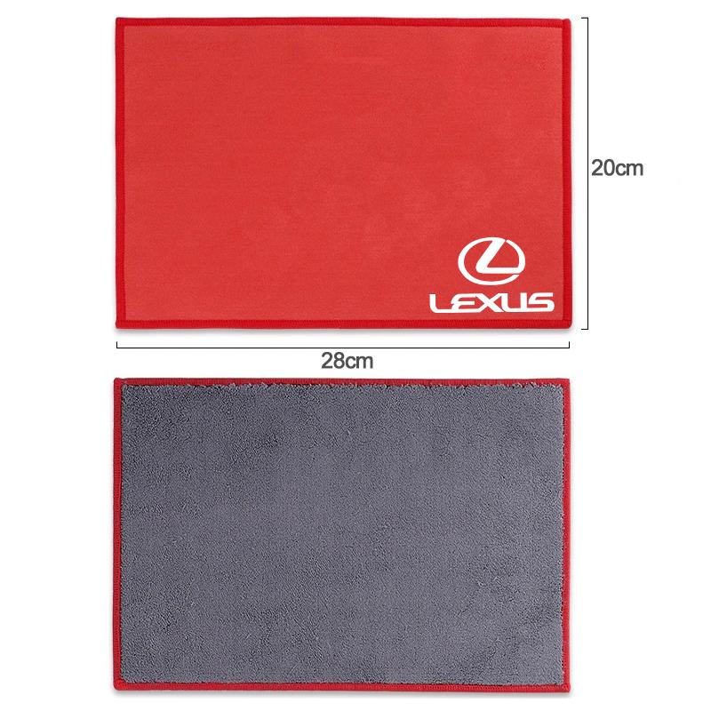 Автомобильное микрофибровое полотенце Тряпка для чистки салона Для Lexus RX300 IS200 IS250 ES350 Ct200h UX250h NX300h RX350 ES300h RX400h NX