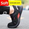 Men's Safety Shoes Anti-puncture Working Sneakers Puncture Male Work Shoe Breathe Men Footwears Lightweight Men's Work Shoes