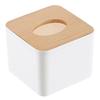 Paper Towel Dispenser Wood Tissue Box Cover Holder Countertops Bathroom Toilet Tissue Box Home Kitchen Paper Extraction