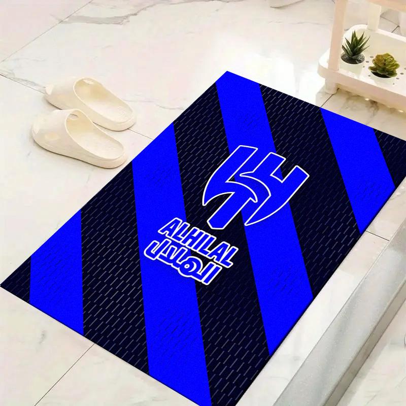 Ковер Al-Hilal Saudi Football Club для гостиной, спальни, дома, украшение дивана, детский нескользящий коврик