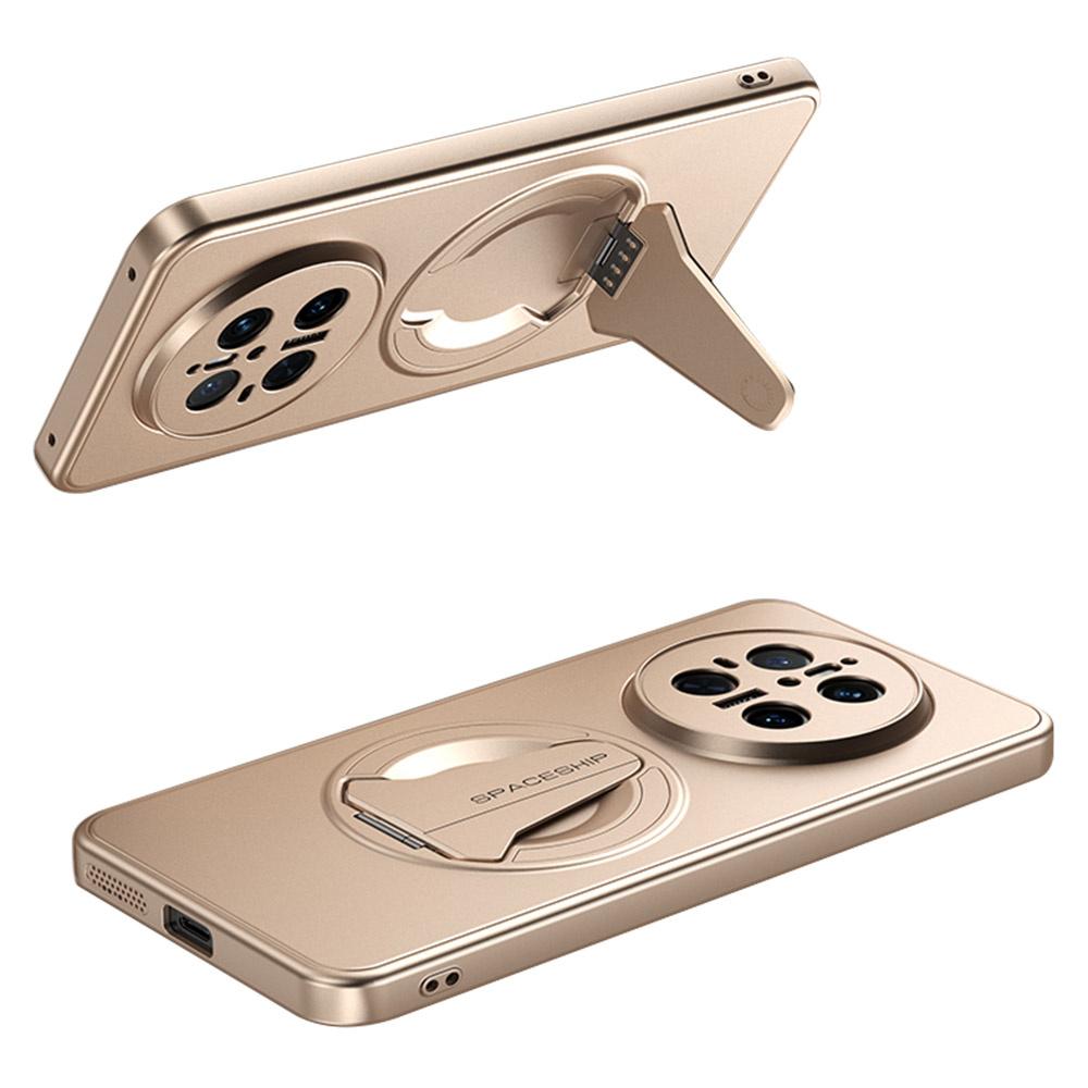 For Huawei Mate 70 Magnetic Case Hidden Kickstand Skin-Feel Matte PC TPU Phone Back Cover