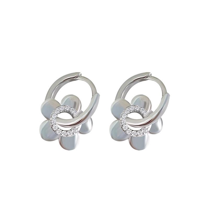 Sweet Flower Earrings for Women Girly Light and Luxurious Earrings Earrings