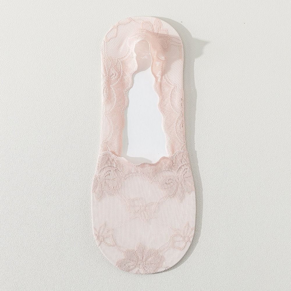 Мягкие сетчатые невидимые носки Хлопковые носки-лодочки Новые кружевные носки