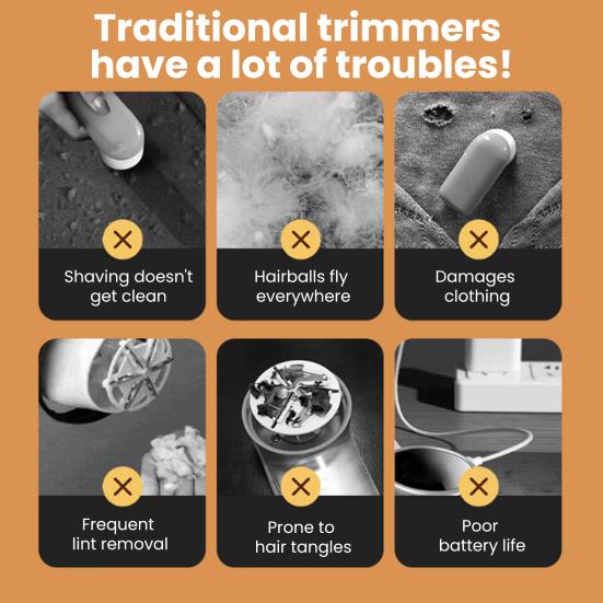 Электрическая машинка для удаления катышков Простая в использовании Электрическая бритва для ткани Перезаряжаемая Беспроводная машинка для удаления катышков с одежды и свитеров