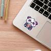 Cute Panda Bear with Coffee Sticker Durable for Laptop, Car, Luggage, Skateboard & More - Perfect for Teens, Adults, Creative Decor & Gifting