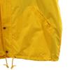 Adidas 90-х годов Старый логотип Трилистника Куртка из нейлона с длинным рукавом L Желтое пальто Мужская Б/У