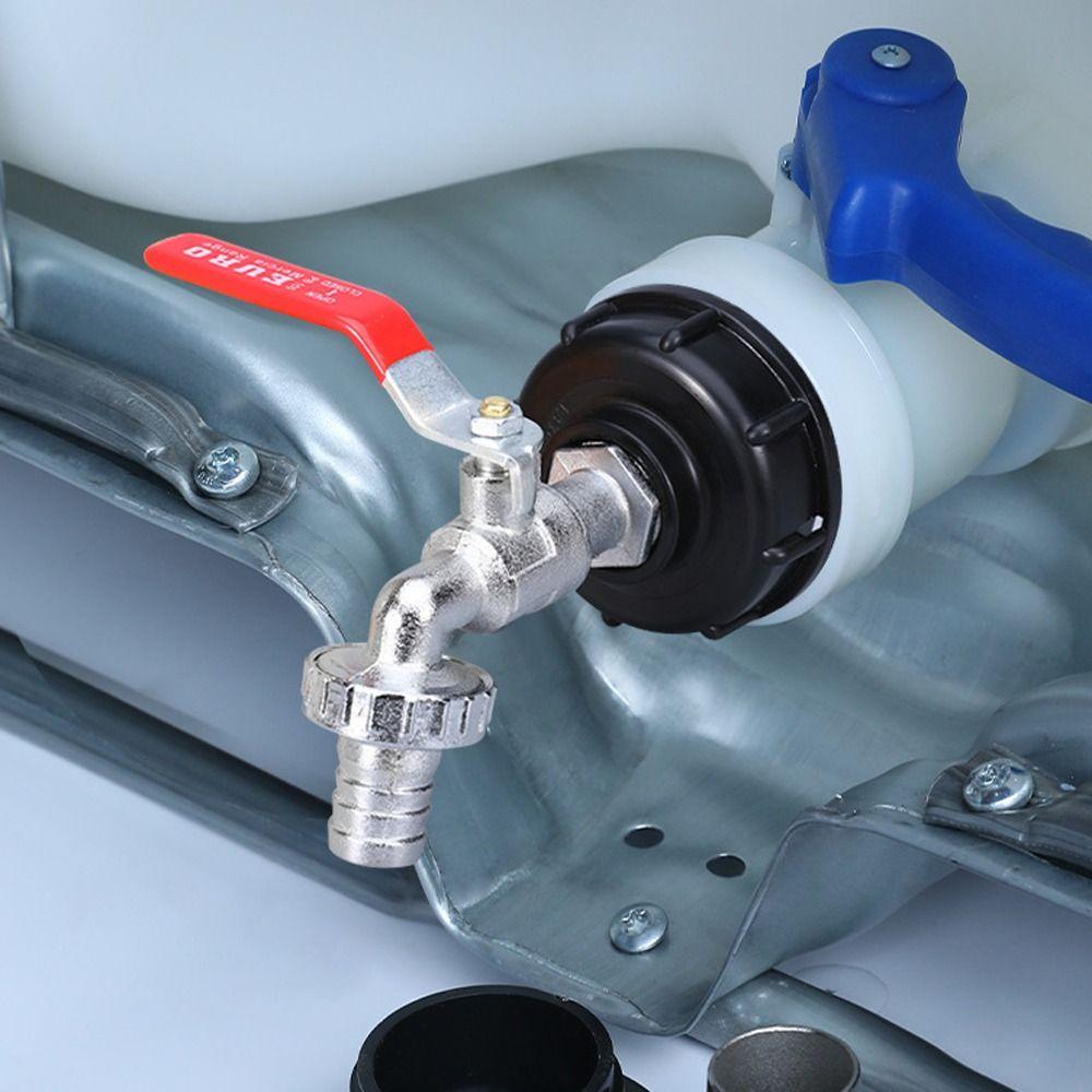 Replacement Valve Fitting 1/2'' 3/4'' Tap Connecter Coarse Thread IBC Tank Water Coupling Adapter