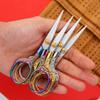 Stainless Steel Vintage Scissors Sewing Fabric Cutter Embroidery Tailor Thread Handmade Scissor