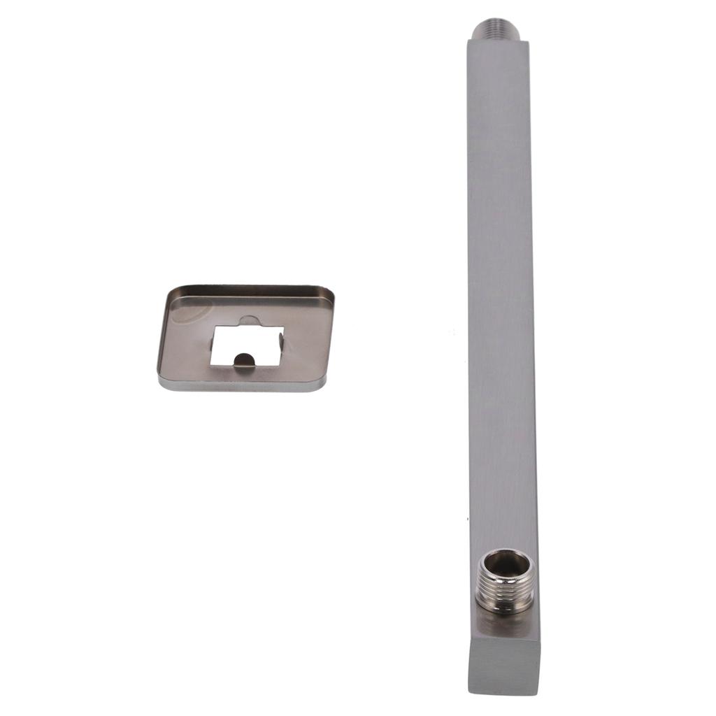 Настенный душевой кронштейн NPT1/2, матовый, скрытый, из нержавеющей стали, удлинитель для душа для купания