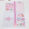 10Pcs Cute Korean Kpop Photocard Holder 3-inch Photocard Back Card Foldable Card Holder Decor Paper Board DIY Packing Material