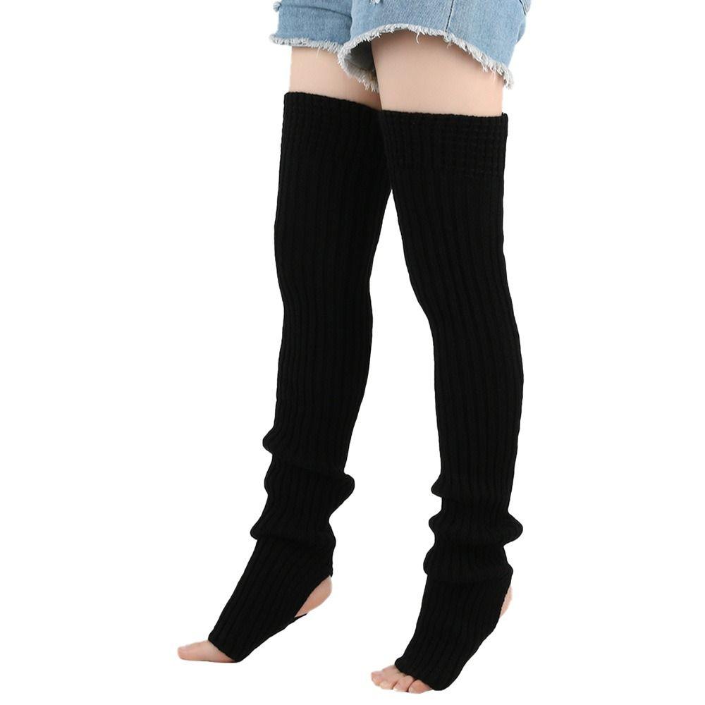 Winter Women Leggings Extra Long High Boot Stockings New Female Long Socks Women