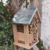 Bee Houses For The Garden Wooden Ladybug Hotel Decorative Nesting Box For Ladybugs Lacewings Outdoor Garden Backyard Balcony